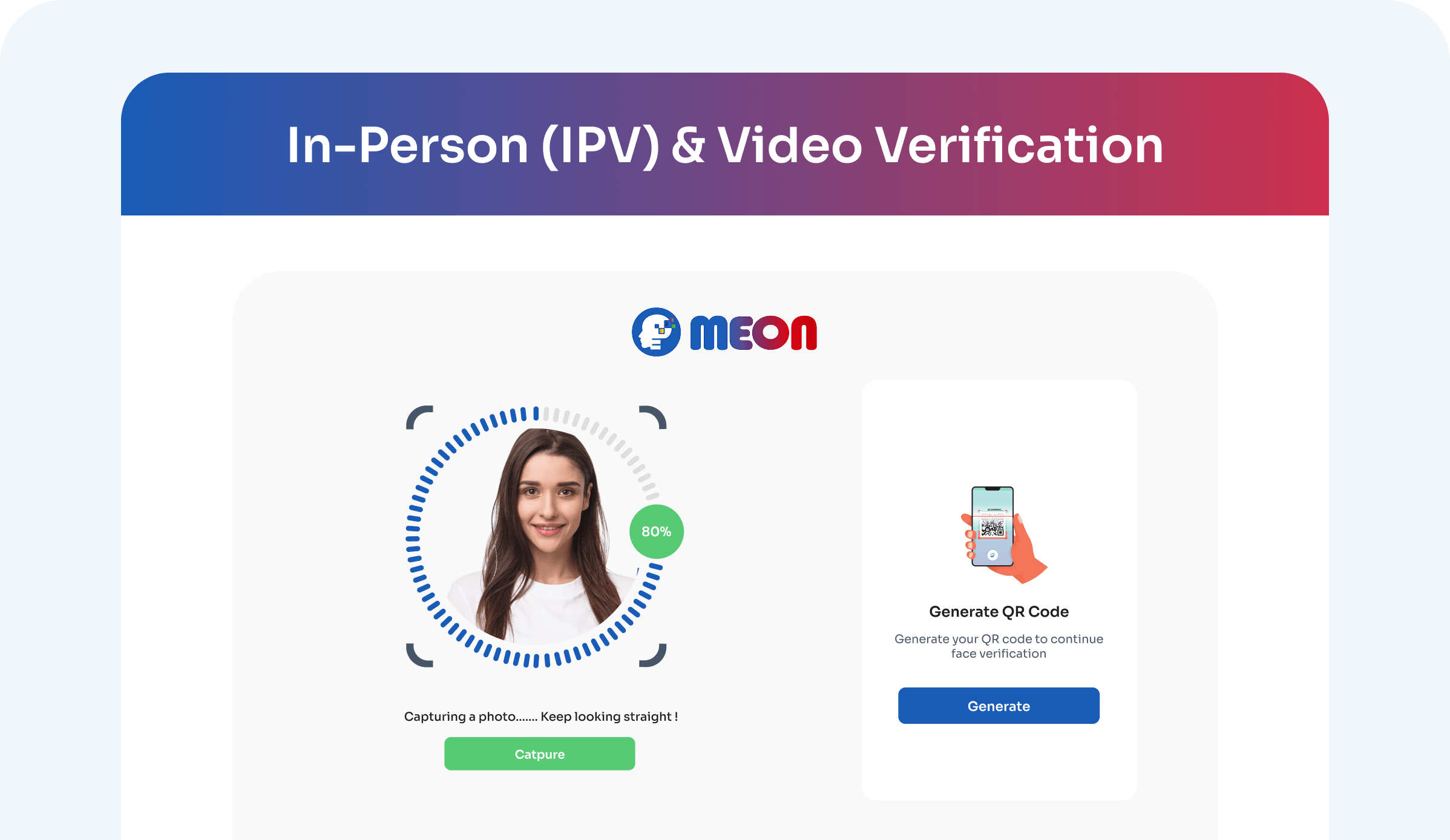 In-Person & Video Verification