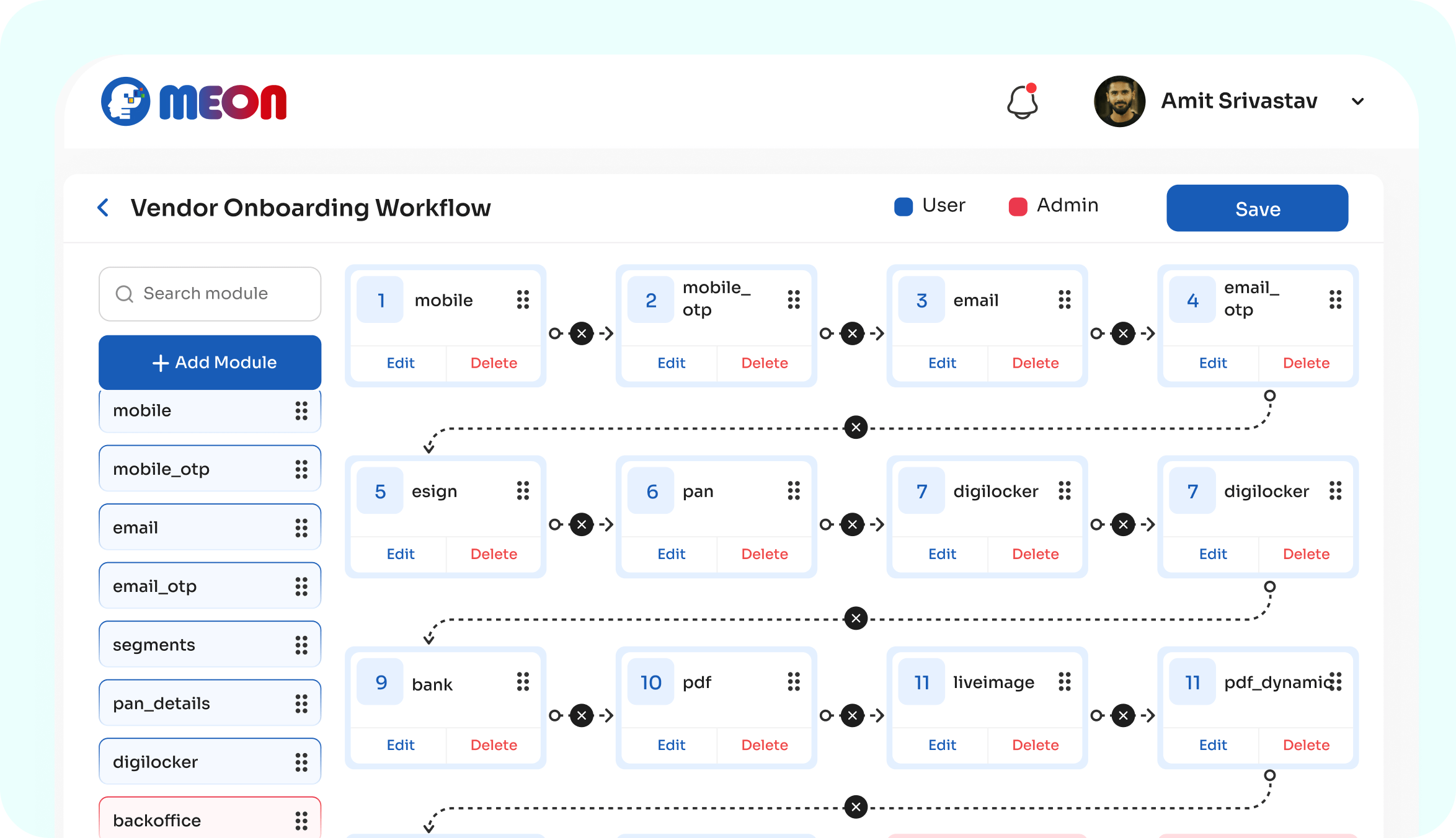 Customizable Workflow Builder